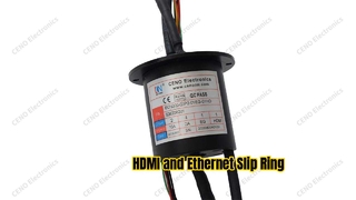 Гибридное контактное кольцо для передачи HDMI и Gigabit Ethernet
