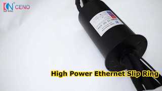 Гибридное решение для Ethernet высокой мощности с контактным кольцом