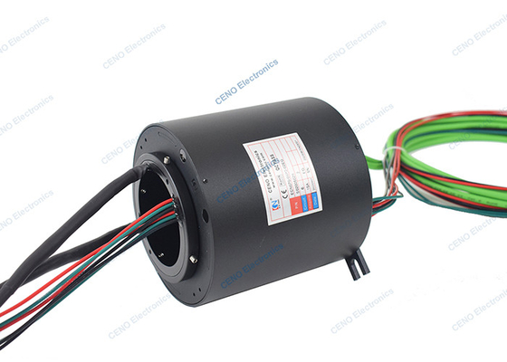 Интегрировать мощность Гигабит Ethernet Slip Ring настройки для промышленности автоматической системы