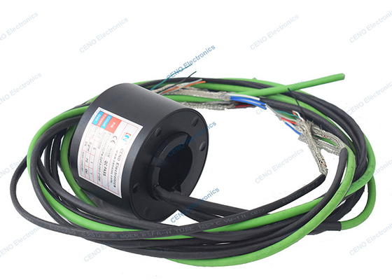 Через отверстие скользкое кольцо с RS422 & 100M Ethernet сигнал при низкой температуре