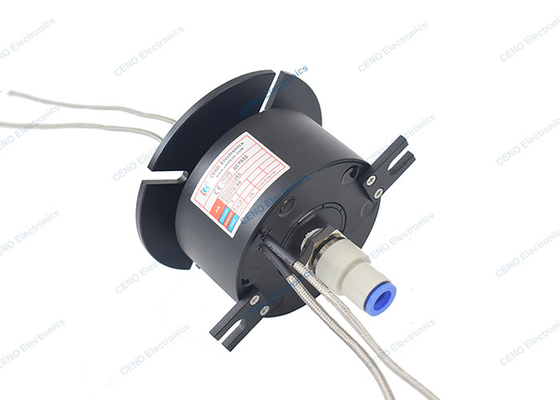 1MPa Ø10mm Tub G1/4'' Пневматический интегрированный вращающийся союз с сигналом термопары