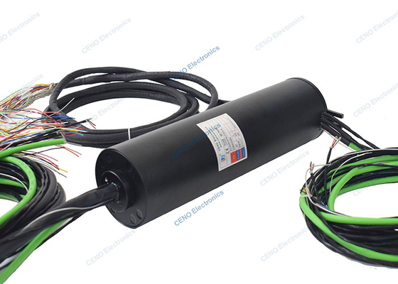 1000M Гигабитный Ethernet Slip Ring с RS485 для промышленного автоматического робота