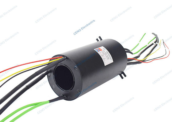 2 канала Гигабитный Ethernet Сигнал Слип кольцо с проходным отверстием 70 мм