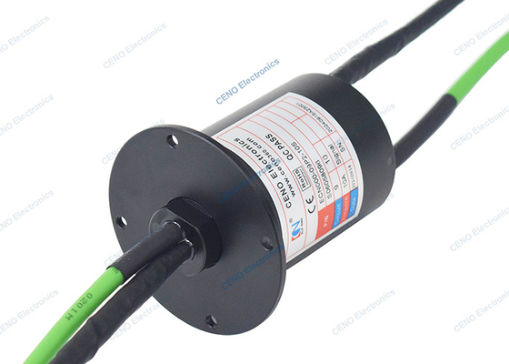 Ethernet Signal Slip Ring With Flange Installation For Robotics Customized (Слипы для эфирного сигнала с установкой фланца для робототехники)
