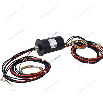 Ethernet Signal Slip Ring с электрическим питанием и опционным сигналом для рук робота