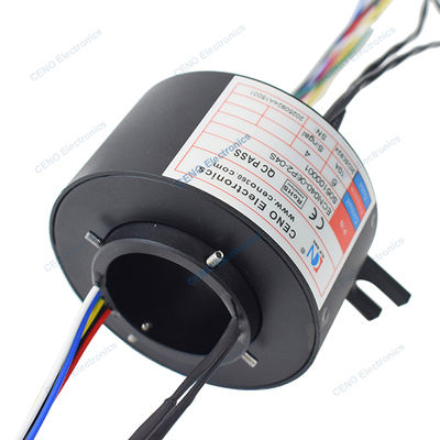 40mm Through Hole Industry Slip Ring combine Electric power with signal and option